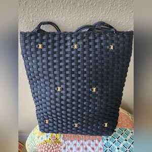 ** RARE** Vintage Ferragamo Woven Shoulder Bag
